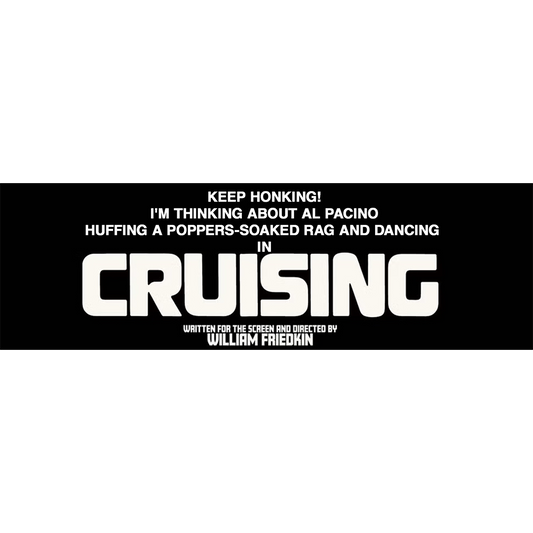 THE CRUISING STICKER